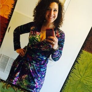 Women’s Wrap Dress, BCBG XL